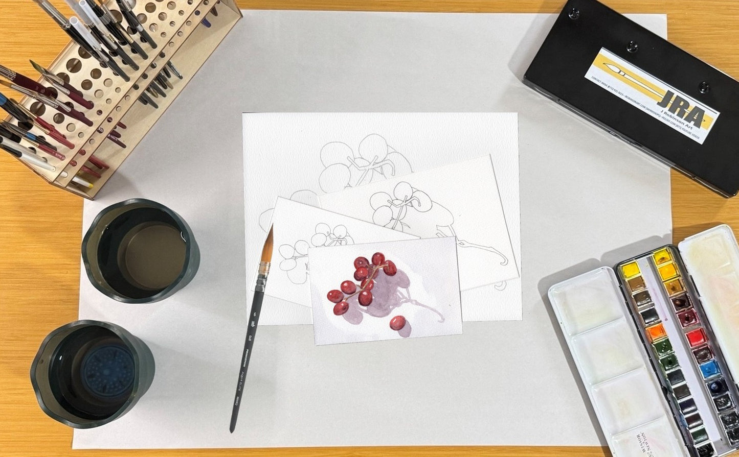 3 Pack Red Grapes 4x6, 5x7 and 8.5x11 Templates