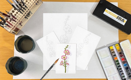 3 Pack Hollyhock 4x6, 5x7 and 8.5x11 Templates