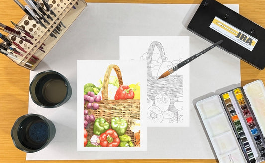Vegetables 8.5x11 Template