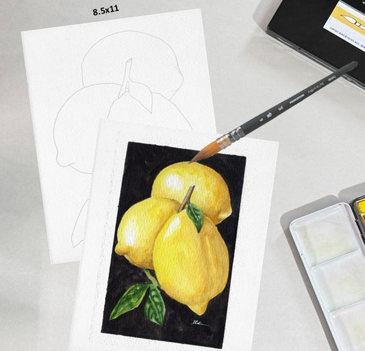 3 Lemons 8.5x11 Template