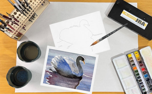 Swan 8.5x11 Template