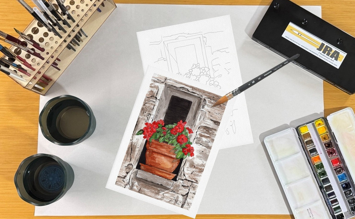 Window Plant 8.5x11 Template
