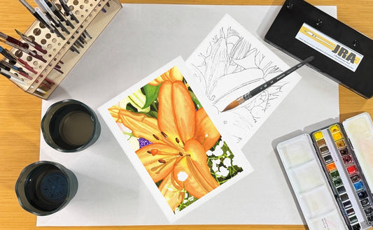 A Gift of Flowers 8,5x11 Template