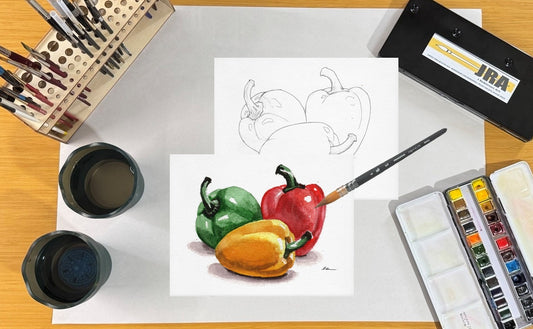 Bell Peppers 8.5x11 Template