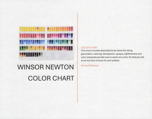 Winsor & Newton Color Chart
