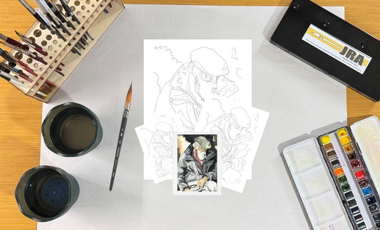 3 Pack Older Man 4x6, 5x7 and 8.5x11 Templates